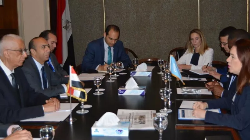 نائب وزير الخارجية يستقبل رئيسة الجمعية العامة للأمم المتحدة