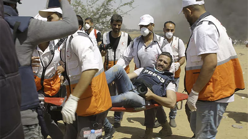 الشارة الدولية : مقتل 38 صحفى في ٢٠ دولة خلال ٦ أشهر
