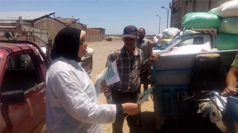 بيطرى بورسعيد: جولة إرشادية بالقابوطى الجديد