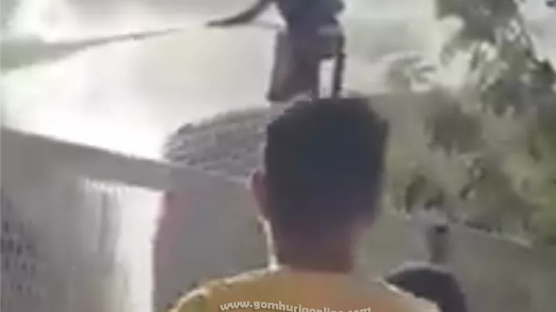 بالفيديو السيطرة على حريق هائل بشركة أدوية بفيصل