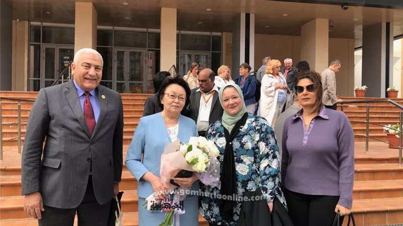 جامعة السادات تشارك في المؤتمر الدولي للحفاظ علي اللغات بروسيا الاتحادية