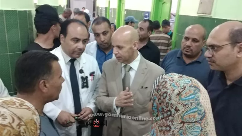 وكيل وزارة الصحة بالشرقية يفاجئ مستشفيى ههيا وفاقوس