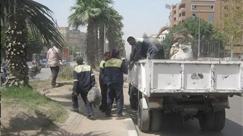 الجيزة تطرح مزايدة علنية لحق إستغلال فرز القمامة بمجمع شبرامنت