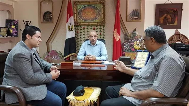وكيل تعليم بورسعيد يستقبل مسئولى مشروع 