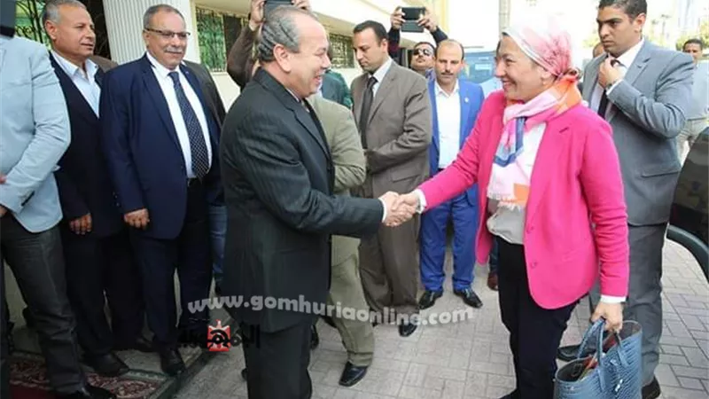 محافظ كفرالشيخ يستقبل وزيرة البيئة لافتتاح مصنع تدوير المخلفات الصلبة ببيلا
