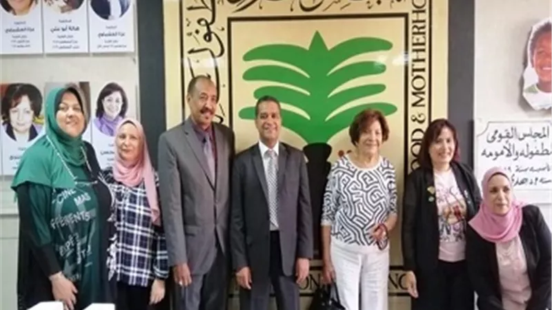 الطفولة والأمومة يستقبل هدى بدران وعزة العشماوي و تؤكد على أهمية التعاون المشترك