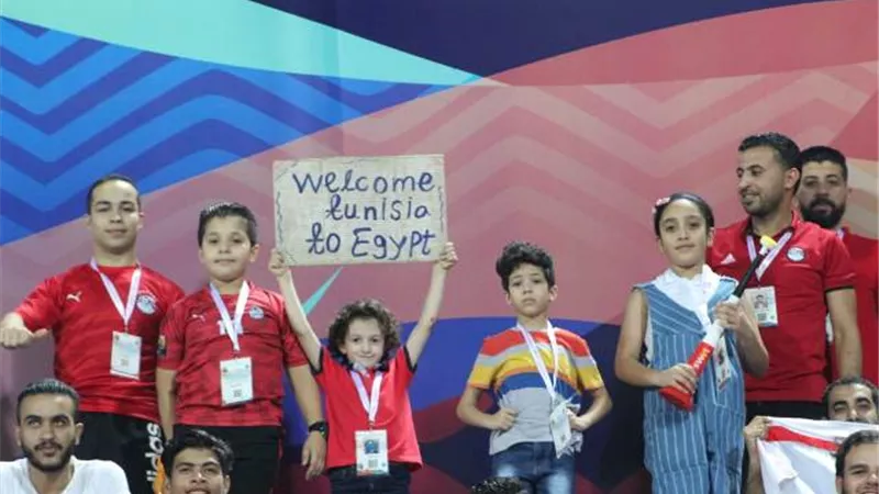 أمم أفريقيا2019..لافتات تأييد لتونس في الإسماعيلية ..صور