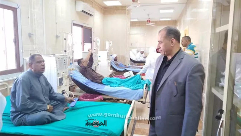 نقل وتشغيل وحدة الغسيل الكلوى الى المركز الطبى بالحى التاسع بالعاشر من رمضان