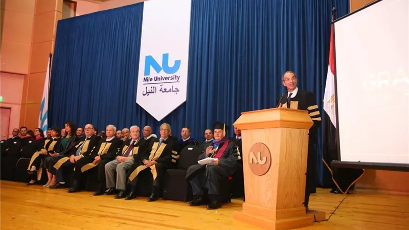 وزير الاتصالات يشهد فعاليات احتفالية جامعة النيل الأهلية.. صور