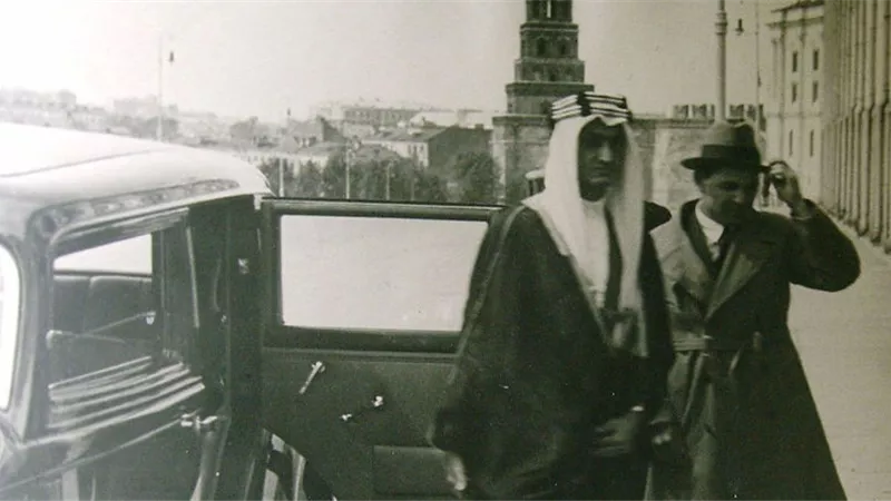 الملك السعودى فيصل بن عبد العزيز فى موسكو.. صور نادرة