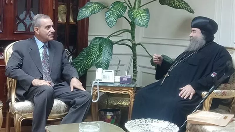 محافظ أسيوط يلتقى الأنبا 