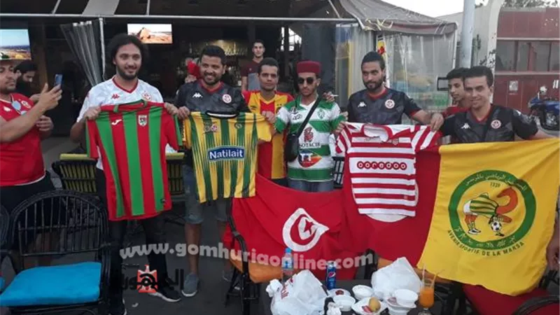 أمم أفريقيا 2019 .. تشجيع جماهير تونس يشعل شوارع الإسماعيلية ..صور