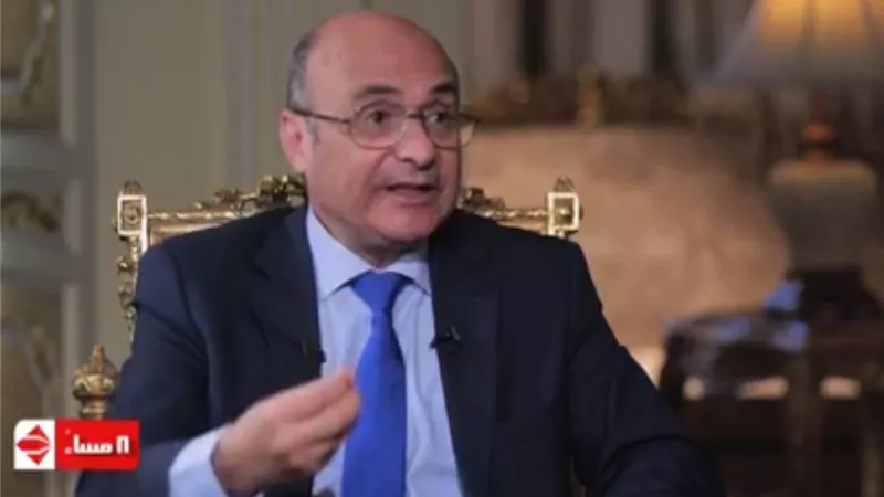 المستشار عمر مروان وزير شئون مجلس النواب ضيف 