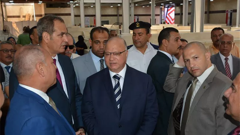محافظ القاهرة يفتتح أعمال تطوير سوق سوهاج بمصر الجديدة