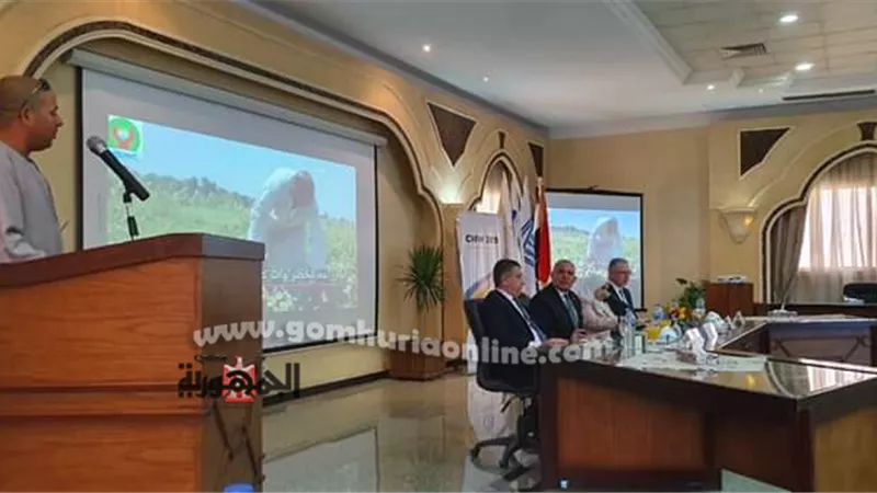 صور. مسعود يلتقى وزير الموارد المائية ممثلا لروابط مستخدمى المياه النموذجية بالوادى الجديد