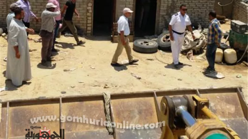 مندور: إزالة 24 مصنع ببدر وضبط 26مركبة مخالفة بالتعاون مع شرطة التعمير.. بالفيديو