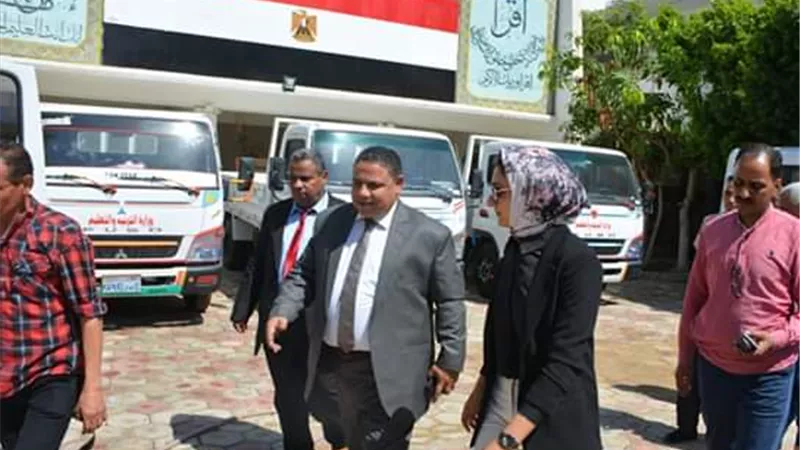 نائب محافظ الوادى الجديد تتفقد البرنامج التدريبي الالكتروني للعاملين بالجهاز الإداري