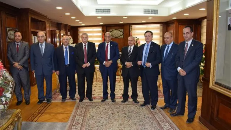 قضايا الدولة تهنيء رئيس النيابة الادارية الجديد