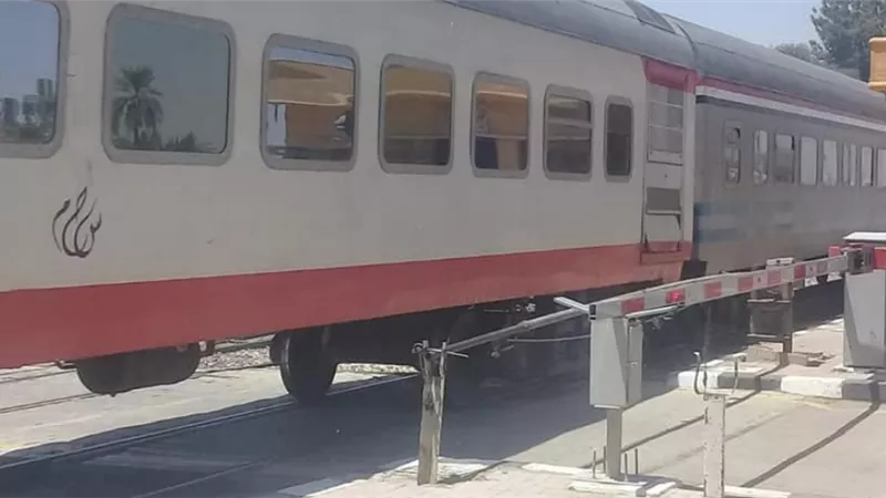 إفتتاح تجريبى لمزلقان نجع الوحدة بالطود جنوب الأقصر