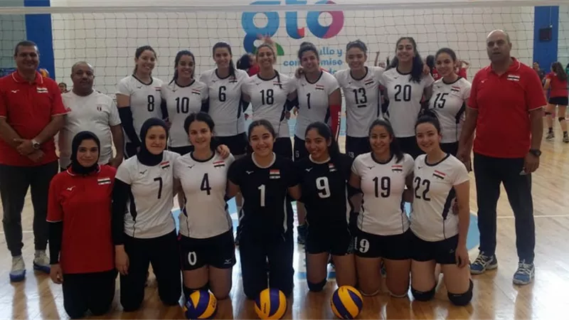 منتخب شابات الطائرة يؤدى تدريبه قبل الأخير فى المكسيك استعدادا لبطولة العالم