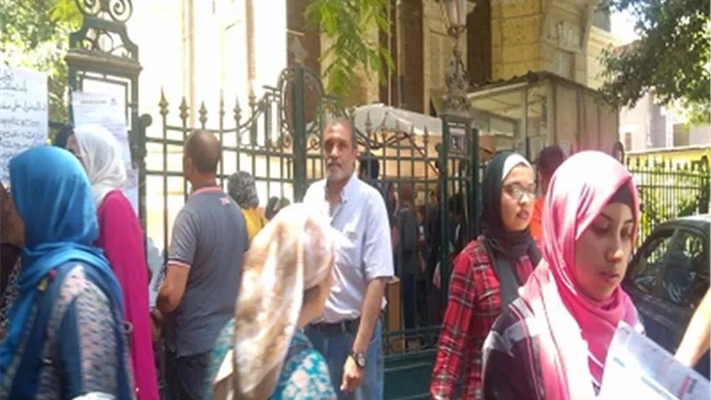 تنسيق الجامعات 2019..2500 طالب ادوا اختبار القدرات بفنون جميلة حلوان حتى الان