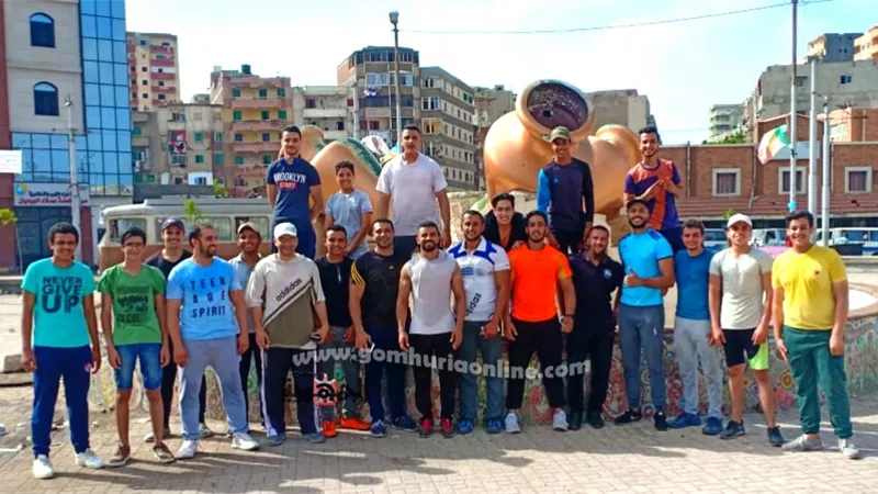 مارثون للجري بمينا البصل 