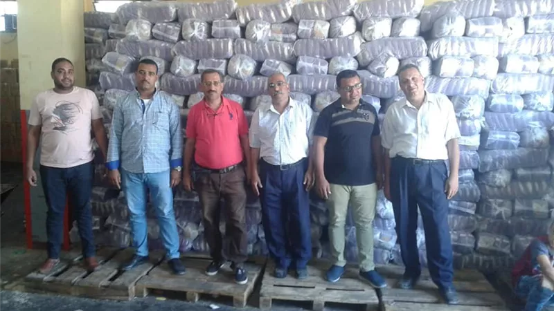 ضبط 50 طن ارز غير مطابق للمواصفات فى مخازن بجرجا بسوهاج