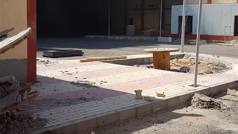 السنة النيران تلتهم مجزر الشلاتين الجديد .. صور