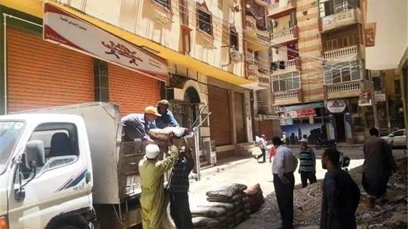 محافظة سوهاج: إزالات فورية لـ 12 حالة تعدي في المهد خلال الأسبوع الماضي