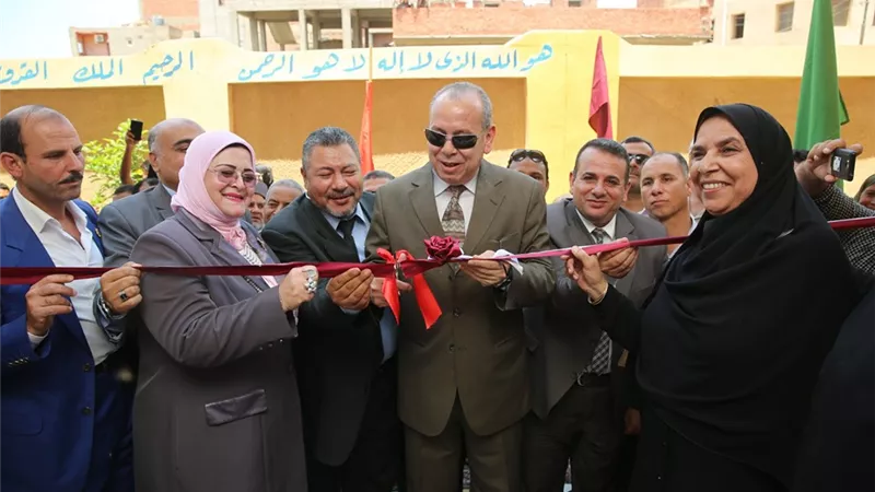 محافظ كفرالشيخ يفتتح مدرسة الأمل الإعدادية الثانوية الجديدة بالعاقولة بالرياض بتكلفة 4.2 مليون جنيه