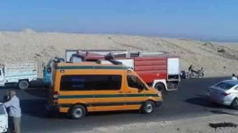 بالأسماء.. ضحايا ومصابو حادث الطريق الصحراوي الشرقي بقنا