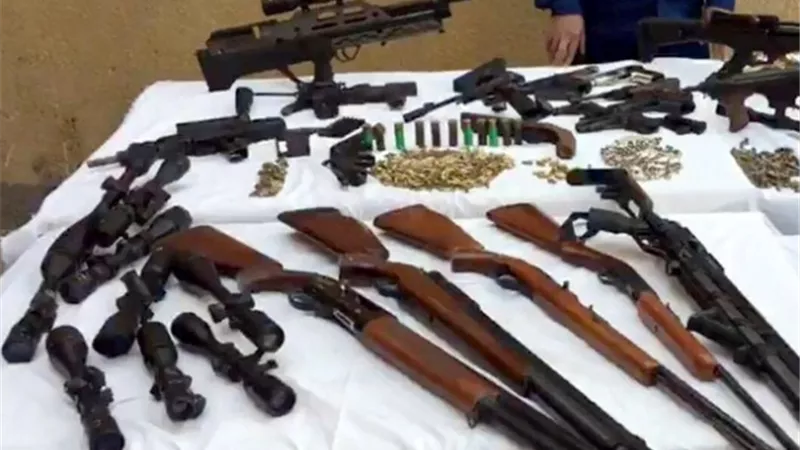 ضبط 22 قطعة سلاح في حملة مكبرة بسوهاج