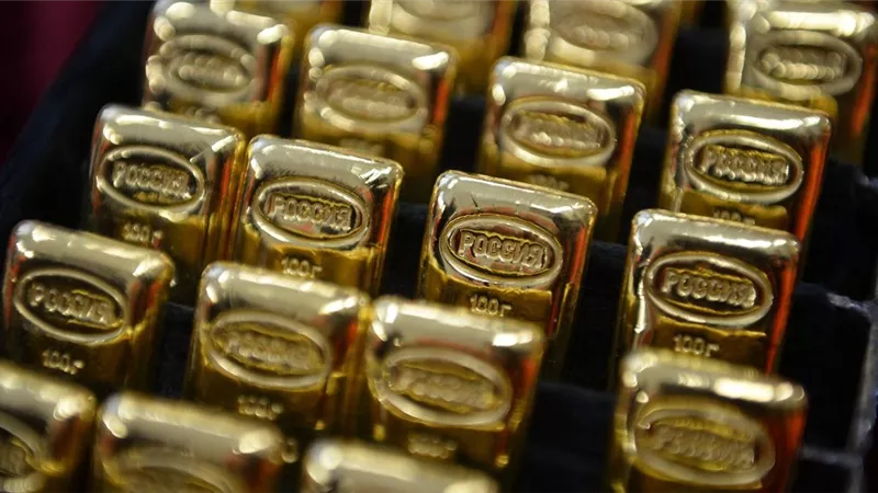 بعد بيانات صينية .. هبوط فى اسعار الذهب