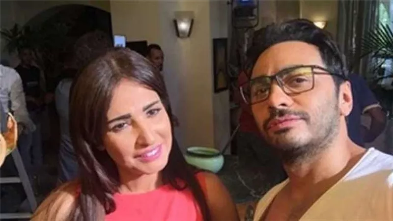 امل رزق وتامر حسنى