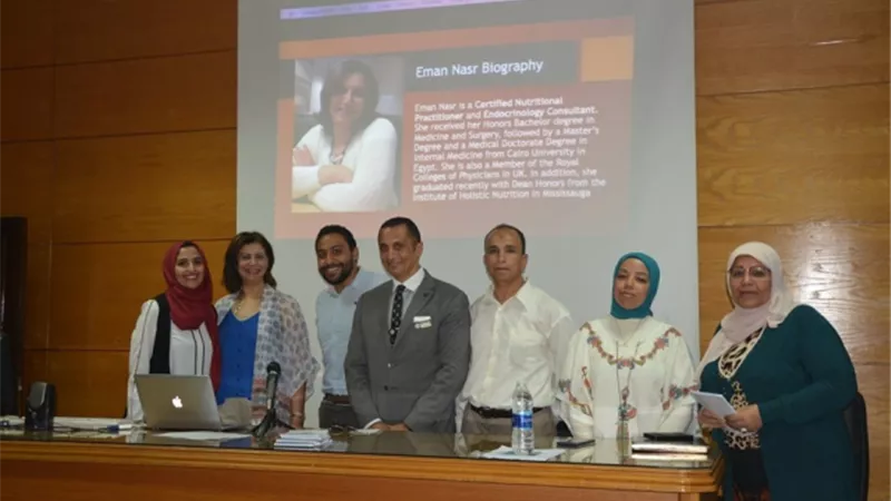 صحة المرأة ومخاطر التدخين ...ندوة للنشاط الرياضى بالمطار