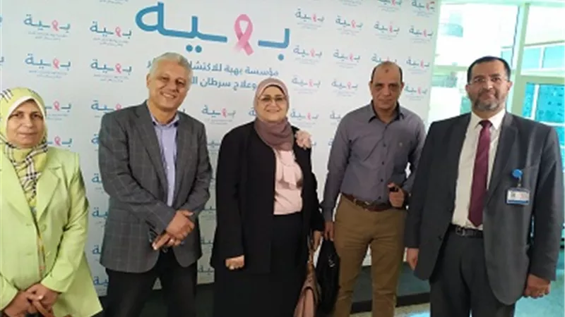 اجتماعات متواصلة بمديريه الصحه بالجيزه لتوقيع بروتوكول مع مستشفي بهيه