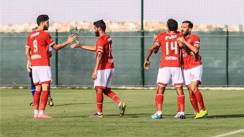 الأهلي يفوز على اوكام الإسباني بسباعية وديا