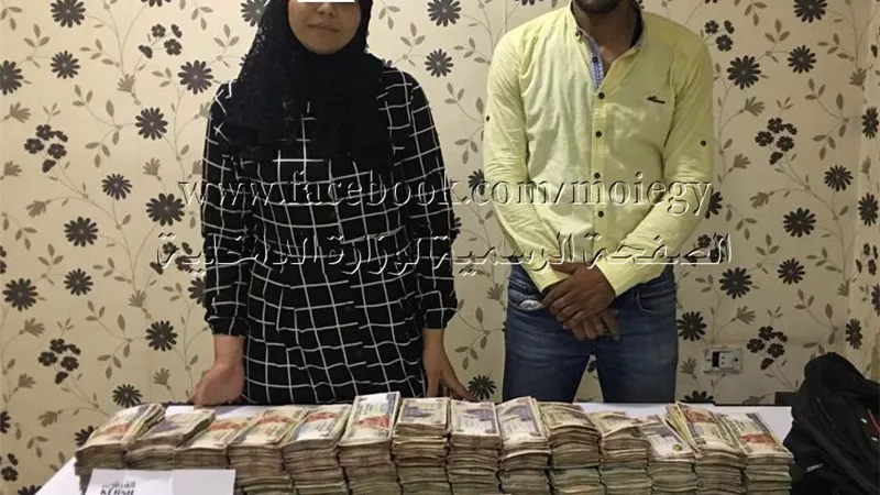 ضبط سائق وفتاة لقيامهما بسرقة مليون و600 ألف جنيه من مسكن والدها