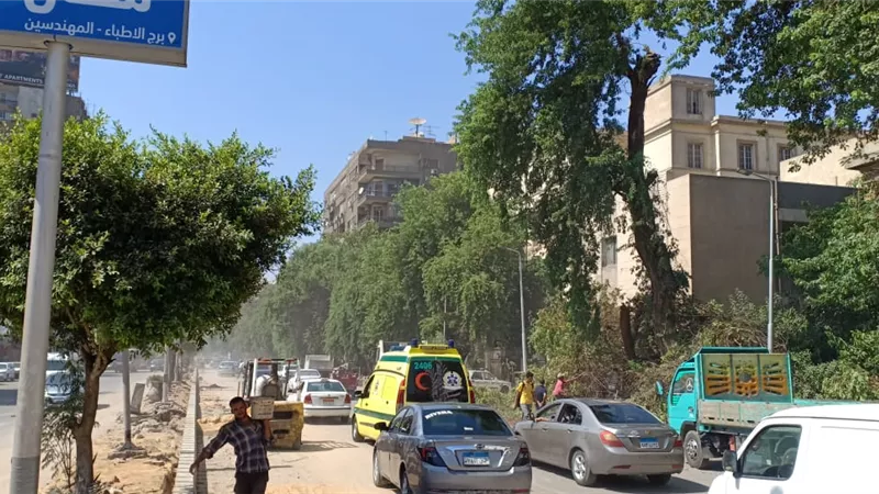 حي الدقي يستجيب لشكاوي المواطنين ويقوم بخطه تطوير شامله بشارع الدقي