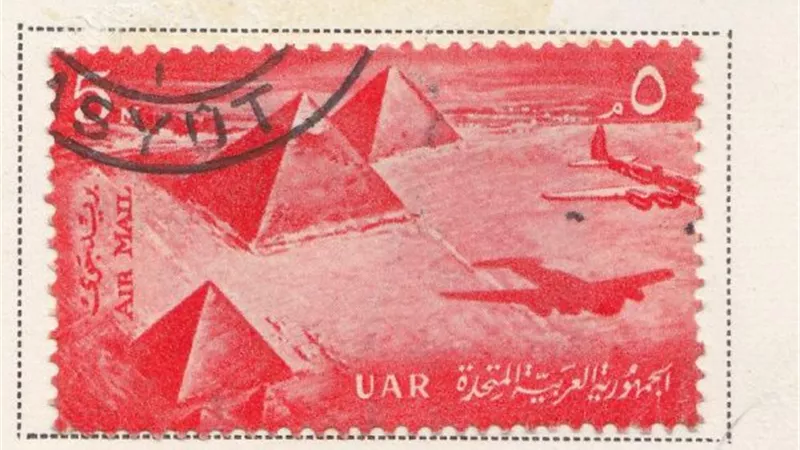 مصر للطيران أسرار وحكايات,, أول بريد جوي مصري ..