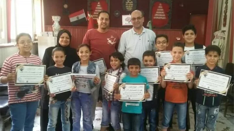 تعليم غرب شبرا يكرم الطلاب الفائزين في مسابقة الكونغ فو