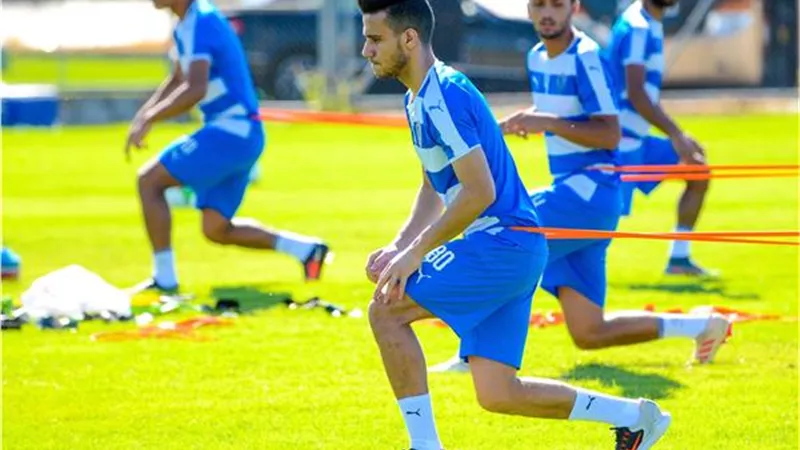 تدريبات بدنية قوية لاعبي الزمالك استعدادا للجونة