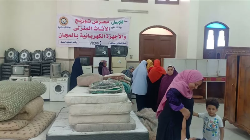 تنفيذ الأورمان مشروعات تنموية وخدمية ومعارض آثاث بالدقهلية