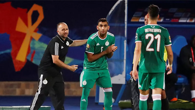 مدرب الجزائر يوجه رسالة استفزاز للجماهير المصرية