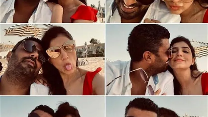 مى عمر تشعل انستجرام بصورة جديدة مع زوجها محمد سامى