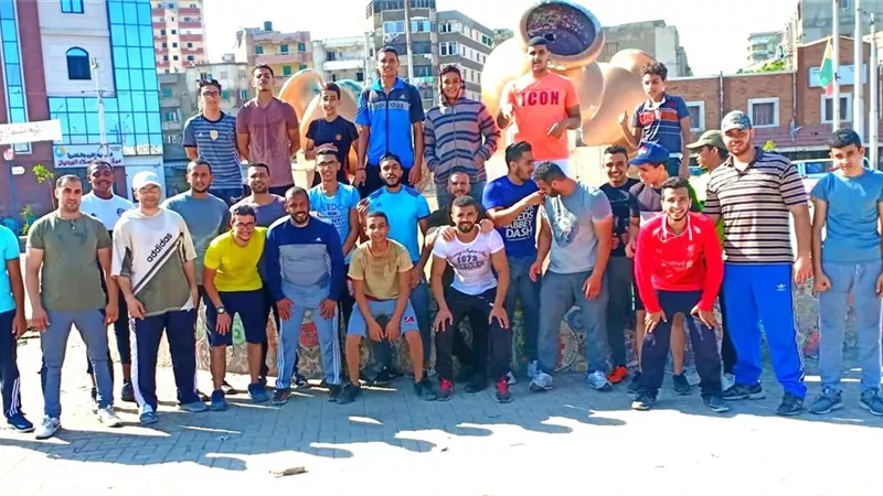 ماراثون شباب مينا البصل 