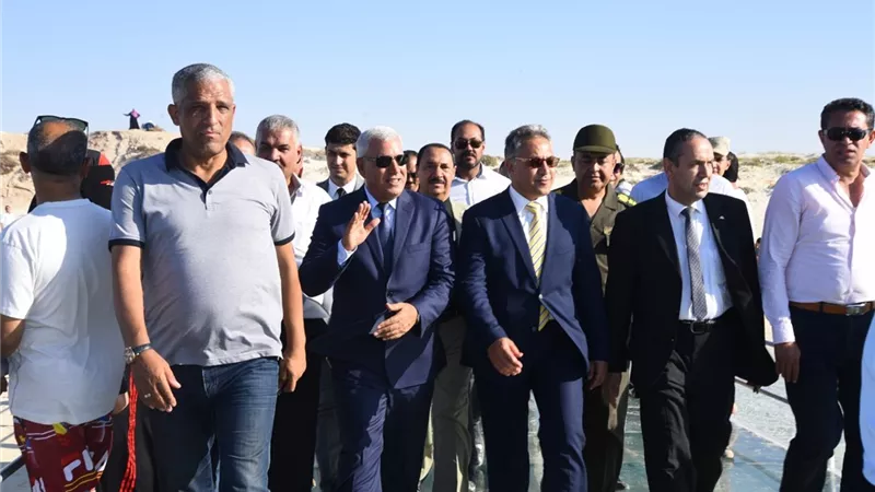 جولة ميدانية للجنة الإدارة المحلية بمجلس النواب لعدد من المشروعات وأعمال التطوير بمطروح