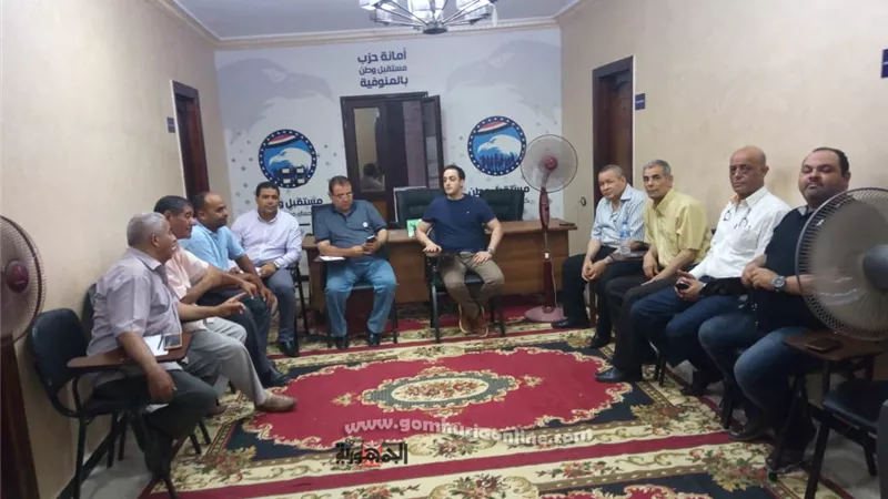 الوراقى وطولان يبحثان تنظيم دوري مستقبل وطن الموسم الثاني 2019 بالمنوفية