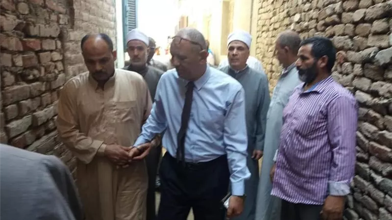 وفد منطقة القليوبية الأزهرية يقدم واجب العزاء لأسرة الأول علي الثانوية الأزهرية