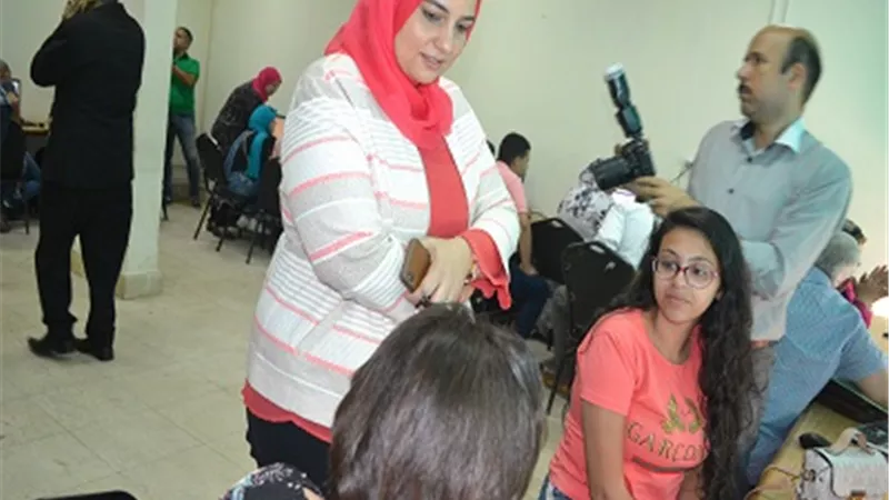 عميد حاسبات عين شمس تتفقد أول أيام أعمال التنسيق الإلكتروني..صور